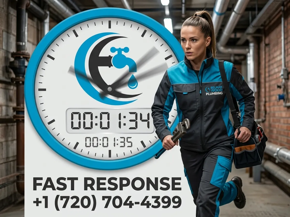 24/7 Fast Response Emergency Plumber - Belmar Wood Plumbing Lakewood CO