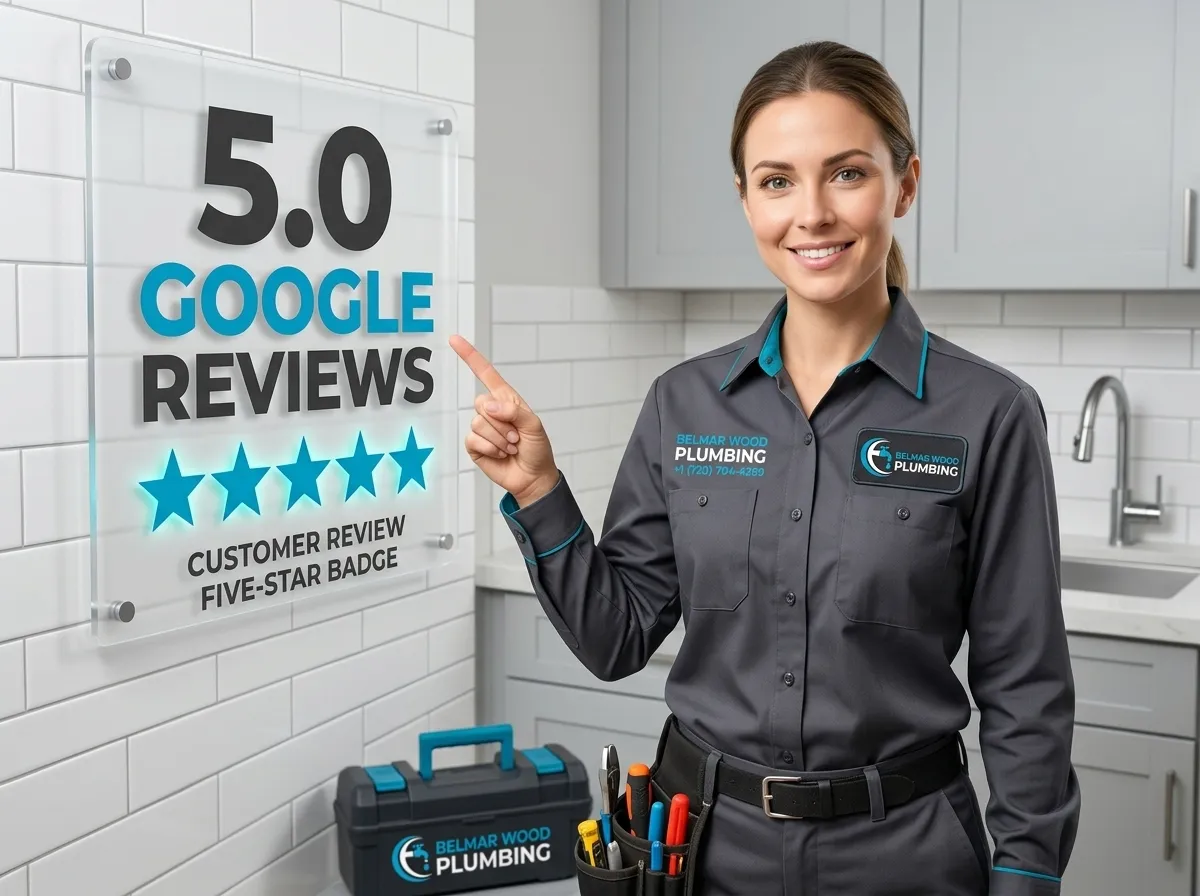 5 Star Rated Plumber - Belmar Wood Plumbing Lakewood CO
