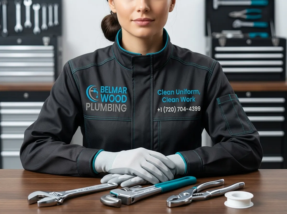 Clean Uniform Clean Work Professional Plumbing Standards - Belmar Wood Plumbing Lakewood CO